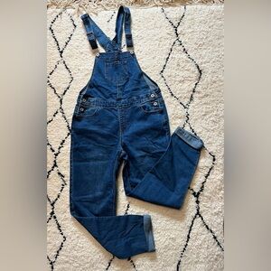 Nina Rossi stretch denim overalls size Medium. Excellent like new condition
